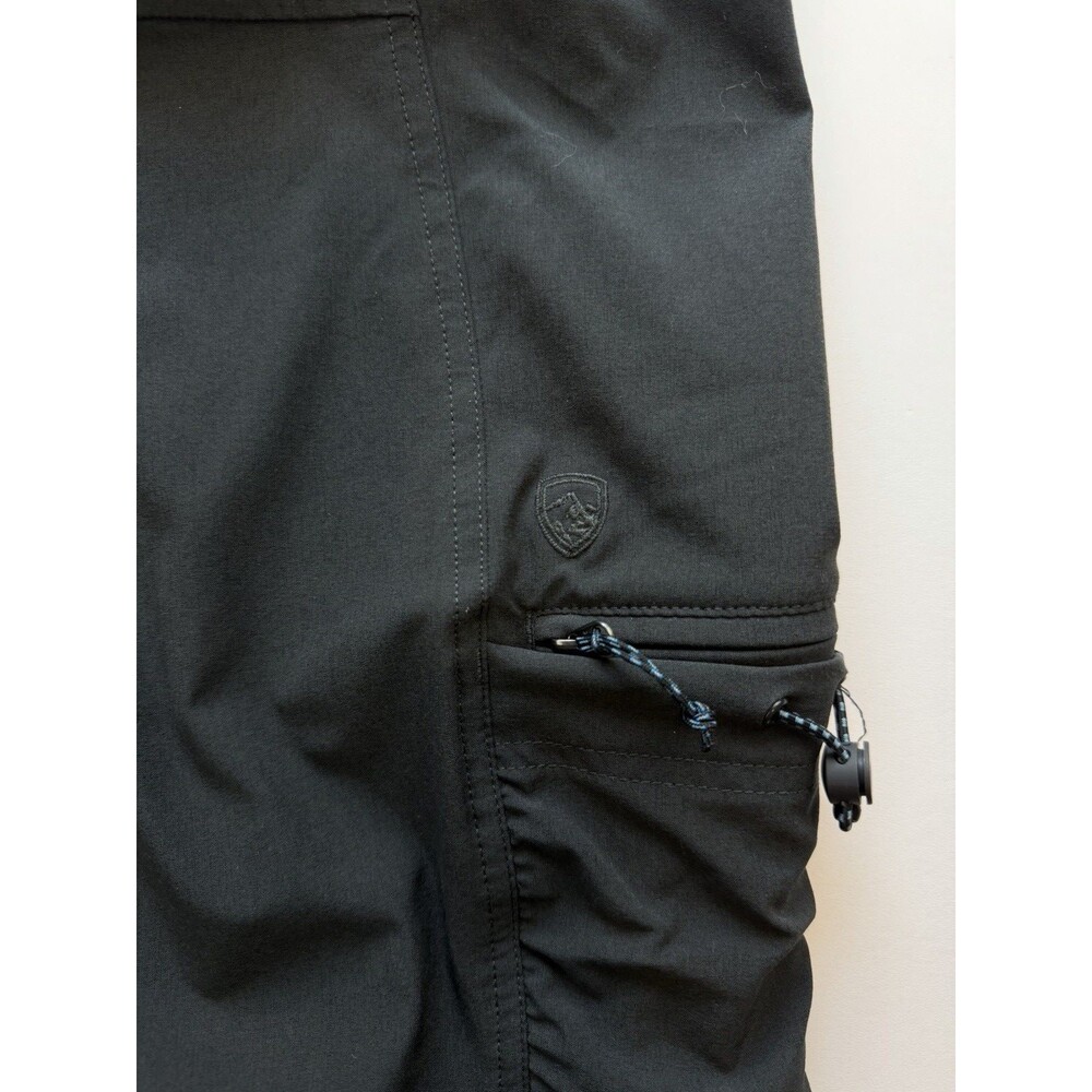 Kuhl Freeflex Zip-Off Pants Womens S Black Convertible Hiking Cargo Shorts - Picture 10 of 15